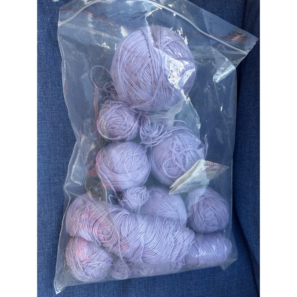 7 SKEINS COATS & CLARK INC. Red Heart Suoer SHEEN Lilac #7